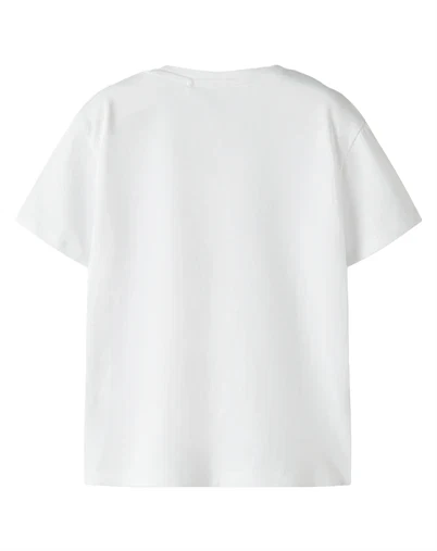 Name it - NMMJylle Stitch T-shirt - Bright White